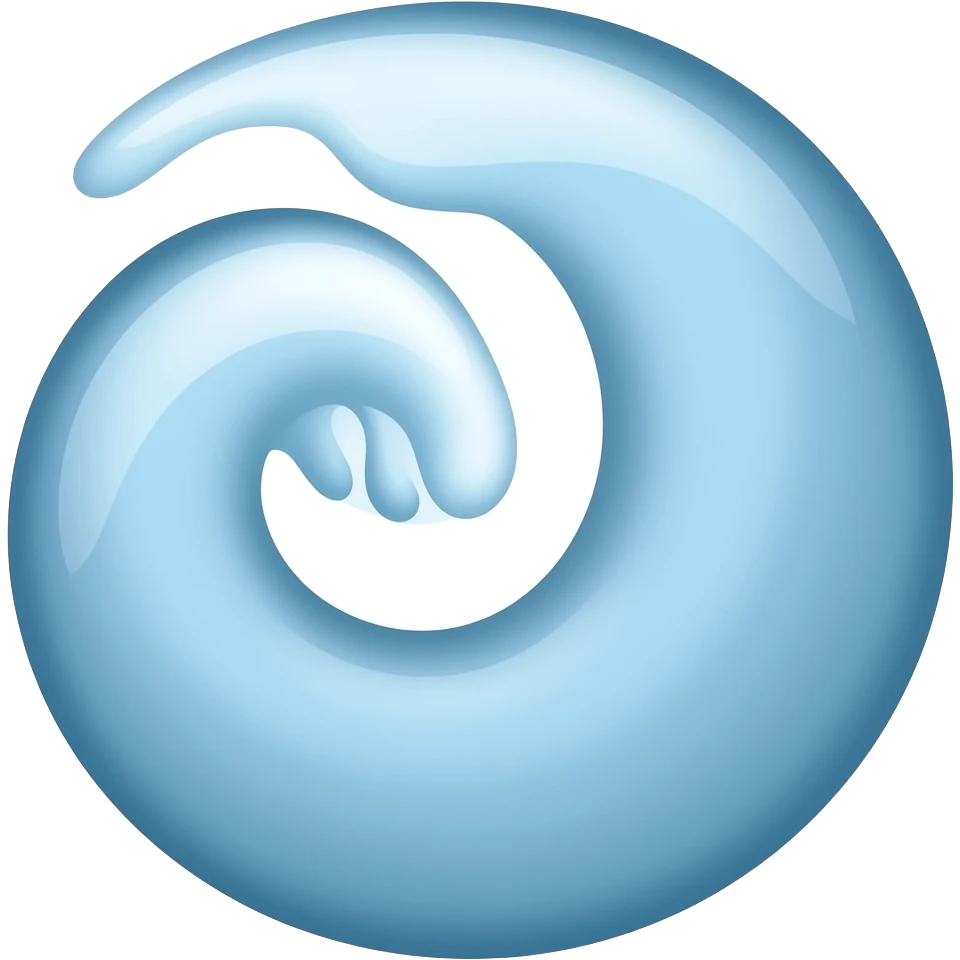 swirl water emoji