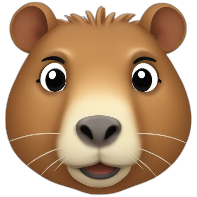 Capybara emoji