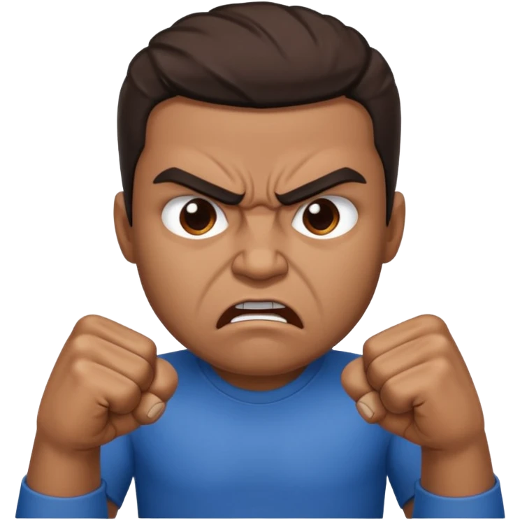 Angry Puerto Rican  emoji