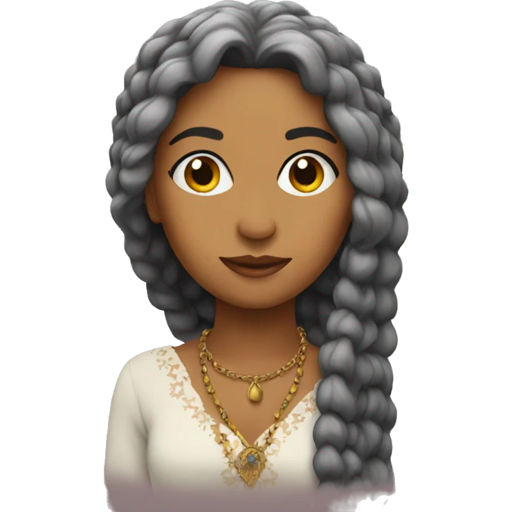Gitana  emoji