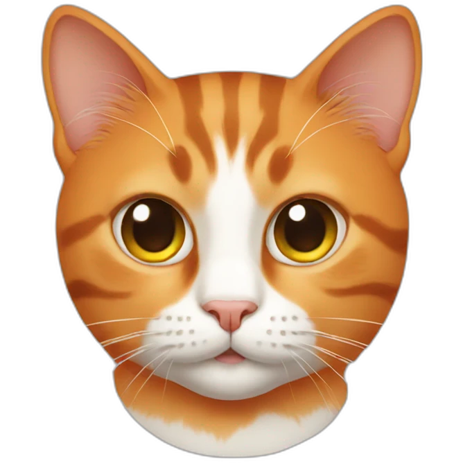 cat orange emoji