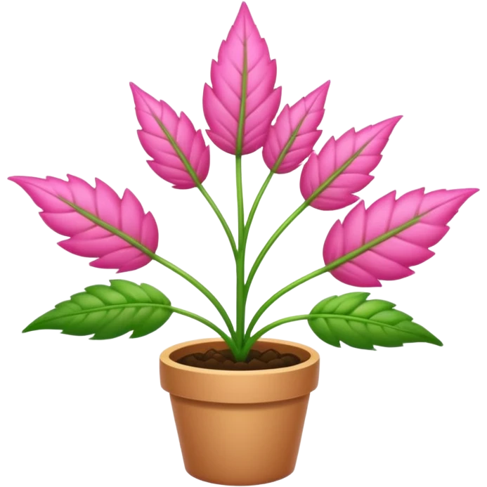 create a pink weed plant emoji emoji
