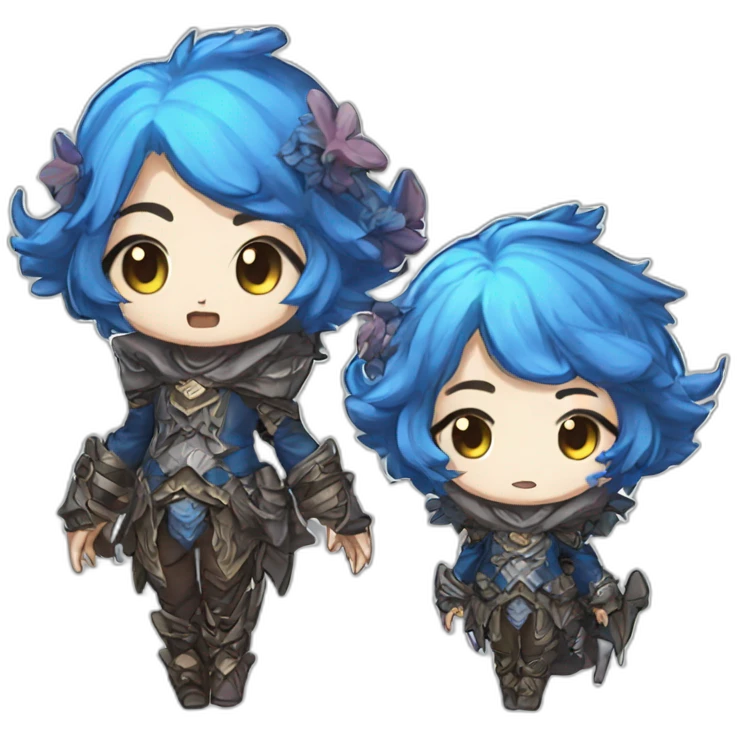 blue-maplestory-mushmom-dead emoji
