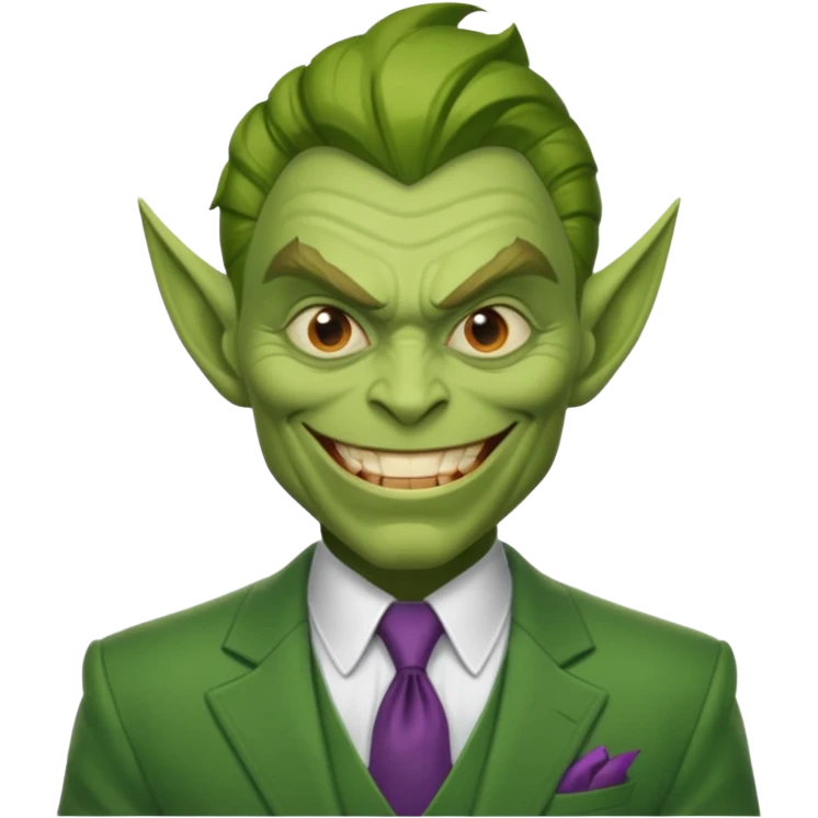 Green goblin's Spiderman  emoji