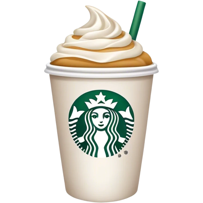 Starbucks cup ￼ emoji