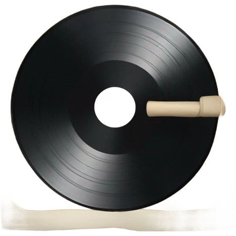 Vinyl record emoji