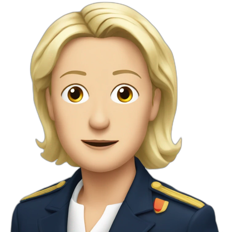 Marine lepen emoji