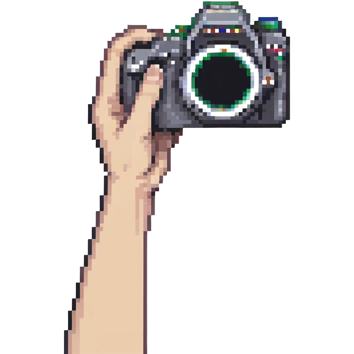 fingers making camera frame gesture, photo composition emoji