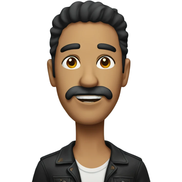 mexican with soul patch  emoji