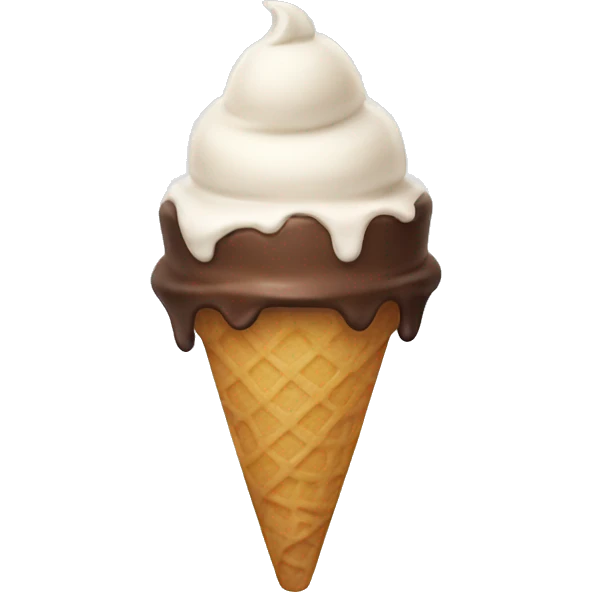 Ice cream emoji