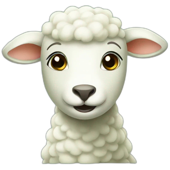 Green lamb emoji