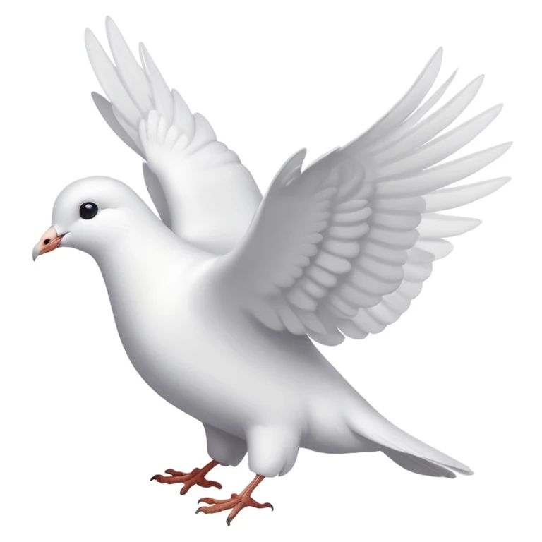 dove emoji, aesthetic, smooth emoji