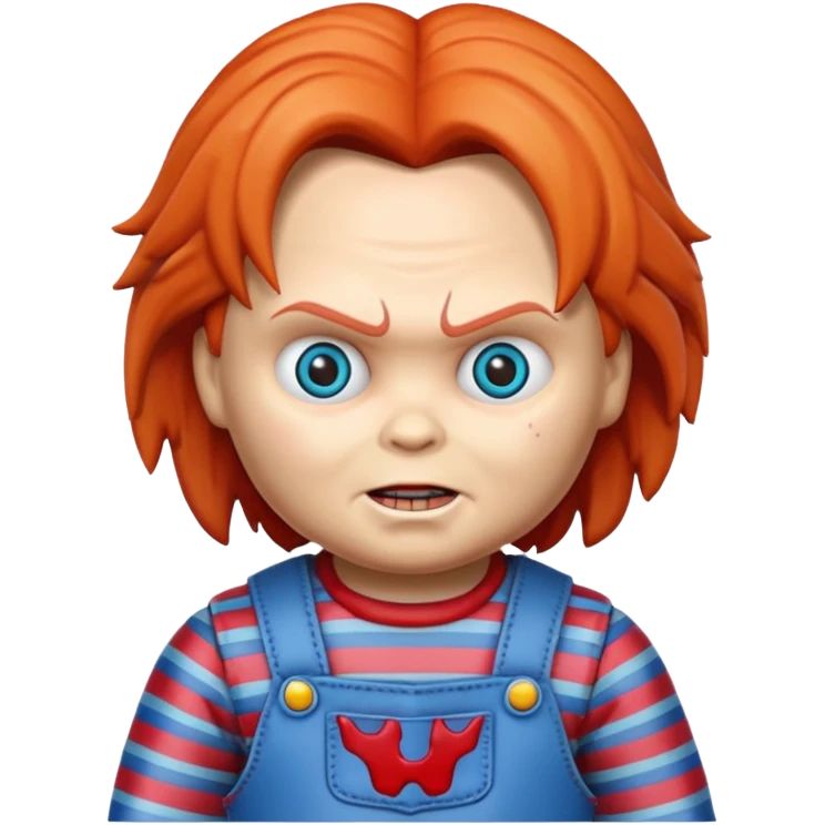 Un emojin de chuky emoji