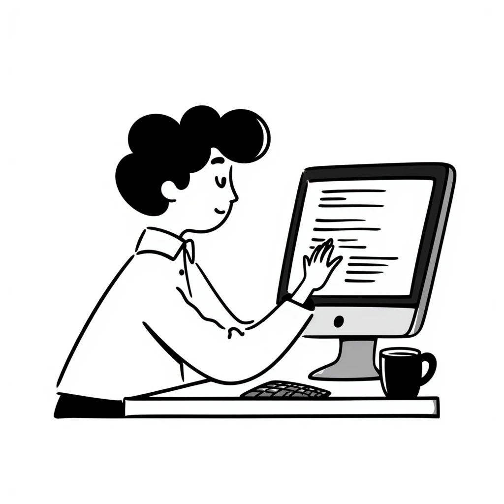 light skin black computer analyst emoji