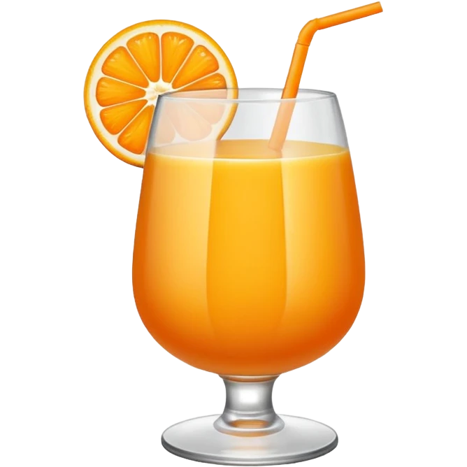 апельсиновий сік emoji