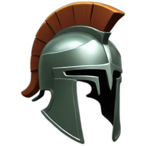 Spartan helmet emoji