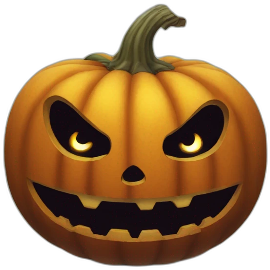 Haunting Pumpkin emoji