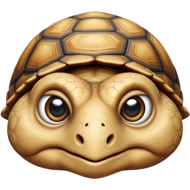 cinematic-tortoise-realistic--emoji,,-wrinkled-wise-face-peering-ahead-with-calm-determination,-cute large-eyes-reflecting-centuries of wisdom, emoji