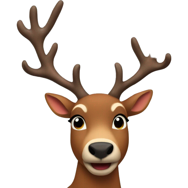 Rudolph emoji