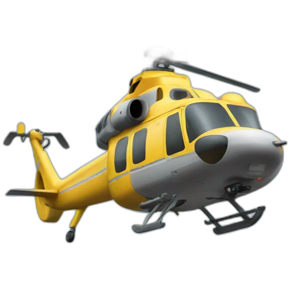 helicopter emoji