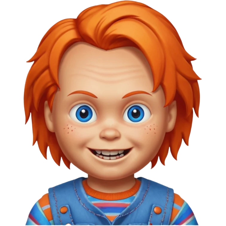 Un emojin de chuky emoji