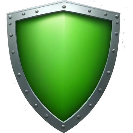 green security shield emoji