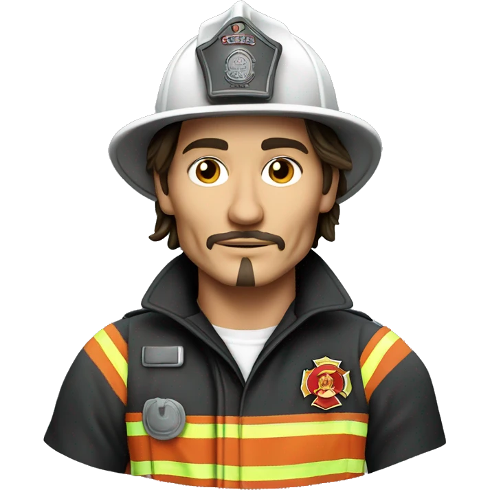 Johny Depp firefighter  emoji