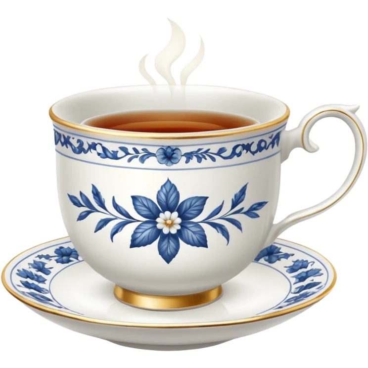 porcelain tea cups emoji