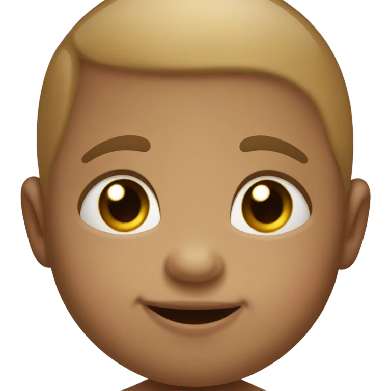 baby emoji head and neck emoji