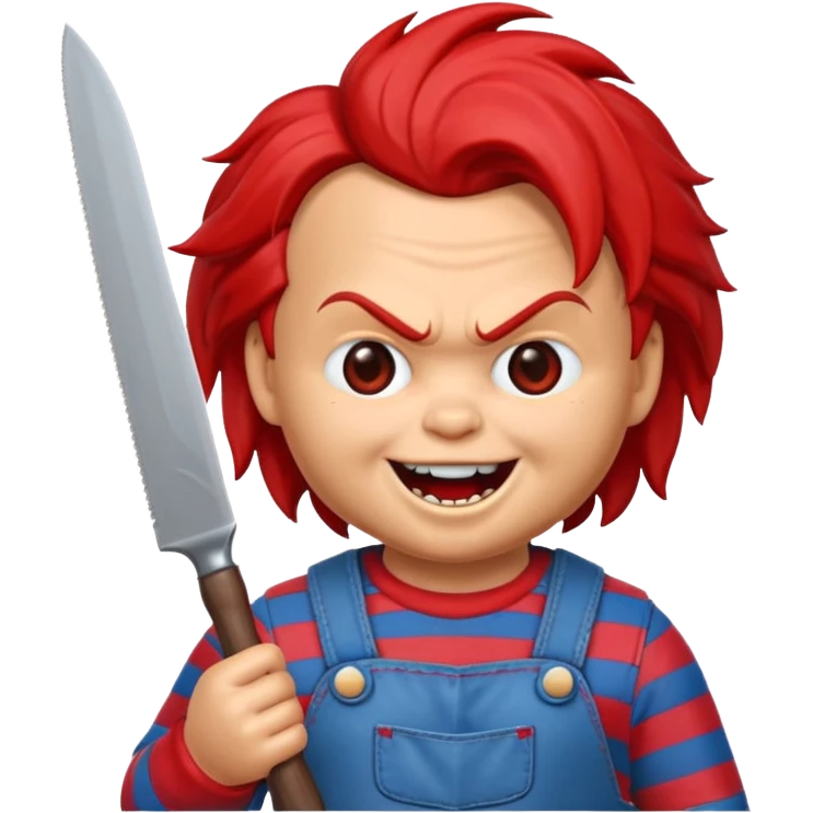 Un emojin de chuky emoji