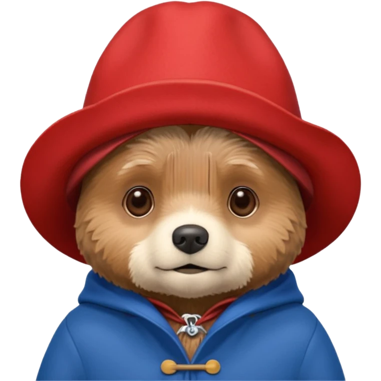 Paddington saying sorry emoji