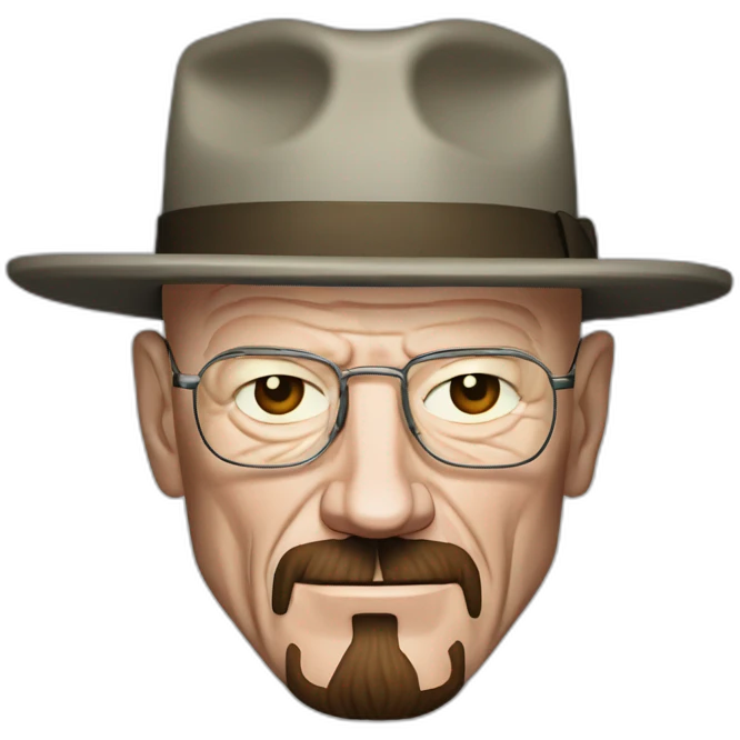 Heisenberg walter white breaking bad Bryan crankston emoji