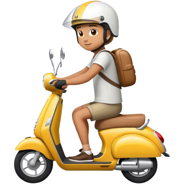 riding a scooter emoji