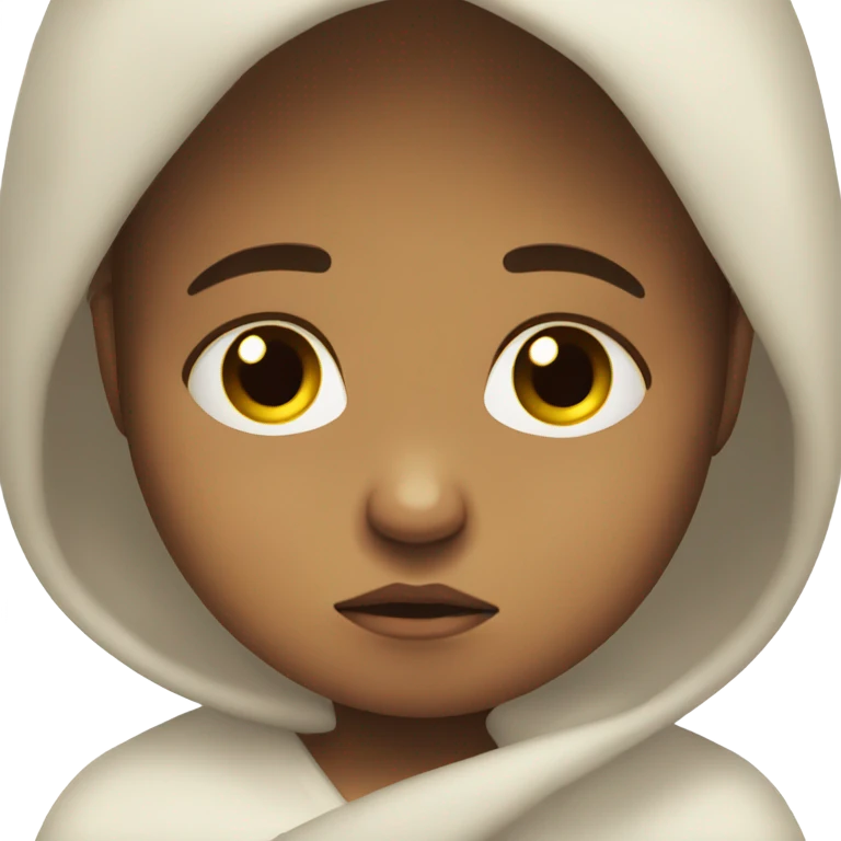 very sad newborn emoji
