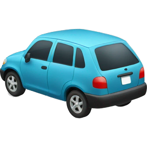 Car moving  emoji