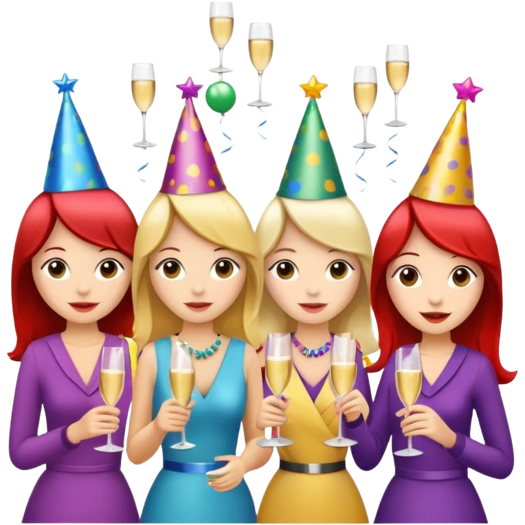 Slumber party emoji