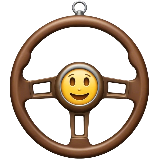 Emoji With steering wheel  emoji
