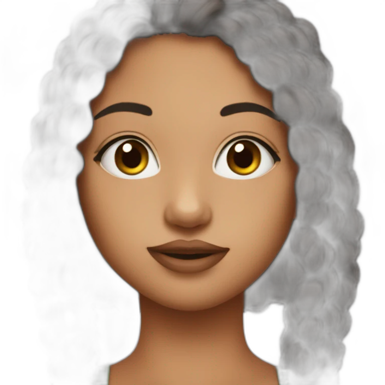 Poupette kenza emoji