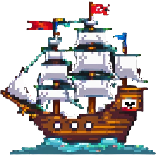 pirate ship emoji