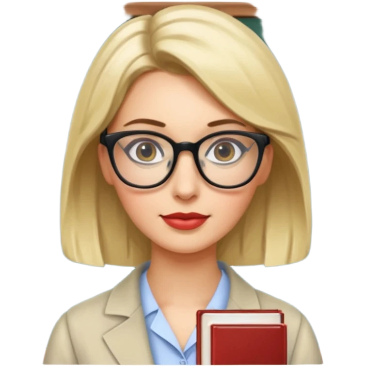 Sexy librarian  emoji