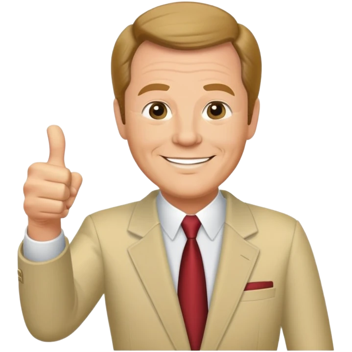 Wink Martindale thumbs up emoji