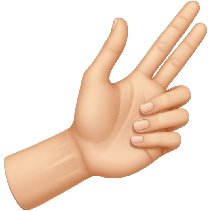 hand holding a sign "ok" emoji