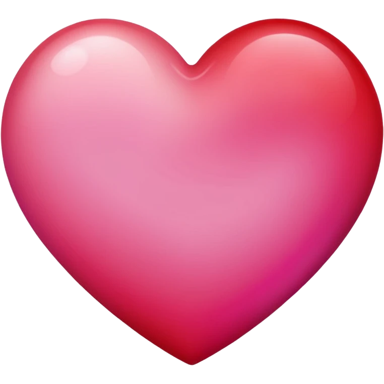 A simple heart emoji ❤️ with gradient colors emoji