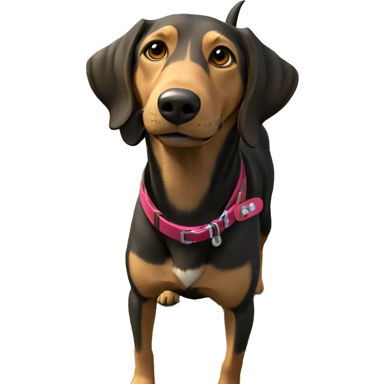 dog enjoying nature outdoors emoji
