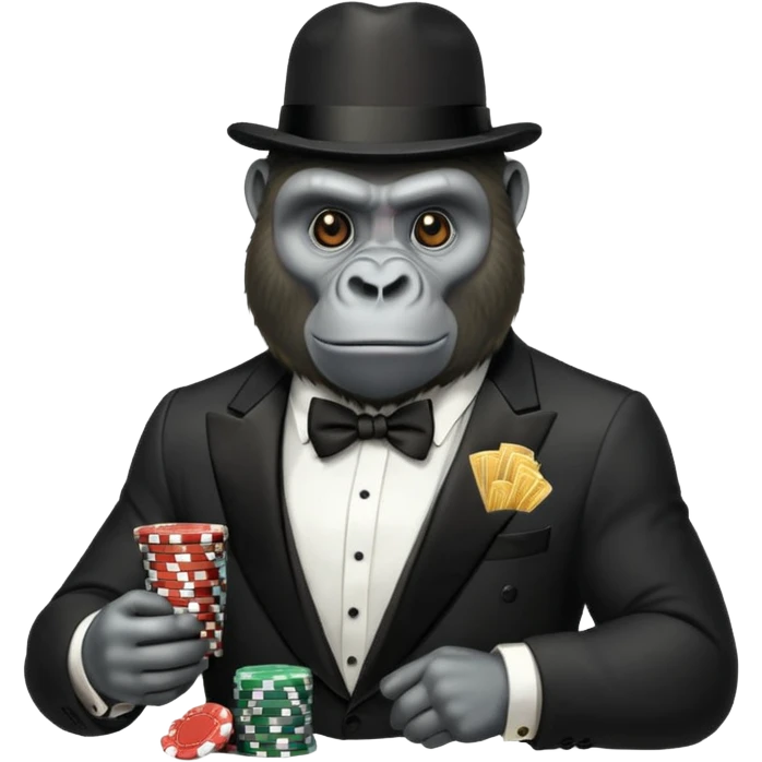 Gambling Gorilla emoji