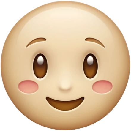Beige aesthetic emoji
