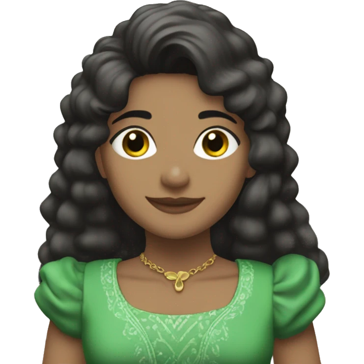 Joya Esmeralda verde ￼ emoji