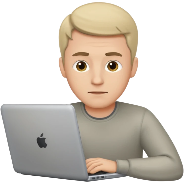 man with laptop emoji
