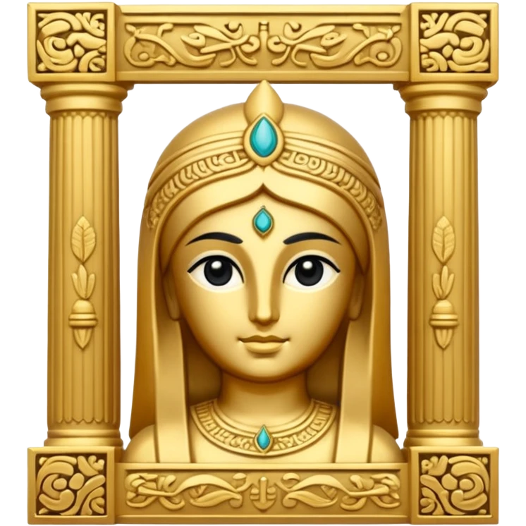 The Persian symbol of the Persepolis emoji