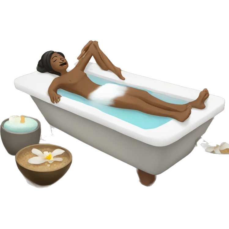 Spa day emoji